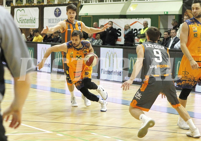 Basketball ABL 2017/18 Grunddurchgang 4.Runde  Fürstenfeld Panthers vs Dukes Klosterneuburg
