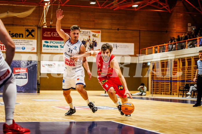 Basketball, win2day Basketball Superliga 2024/25, Grunddurchgang Runde 7, BBC Nord Dragonz, Traiskirchen Lions, Moritz Lanegger-Rest (8)