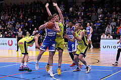 18.02.2023, Graz, Raiffeisen Sportpark Graz, Basketball Superliga 2022/23, Grunddurchgang, Runde 22, UBSC Raiffeisen Graz vs. Unger Steel Gunners Oberwart