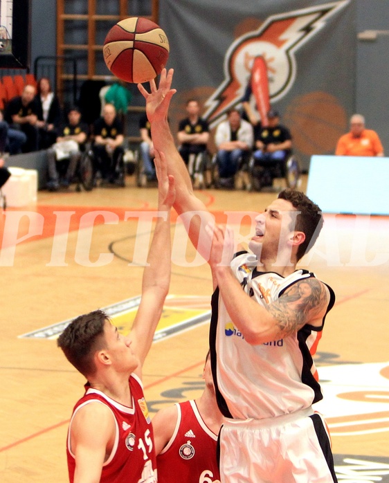 Basketball ABL 2015/16 Grunddurchgang 28.Runde BK Dukes Klosterneuburg vs. BC Vienna
