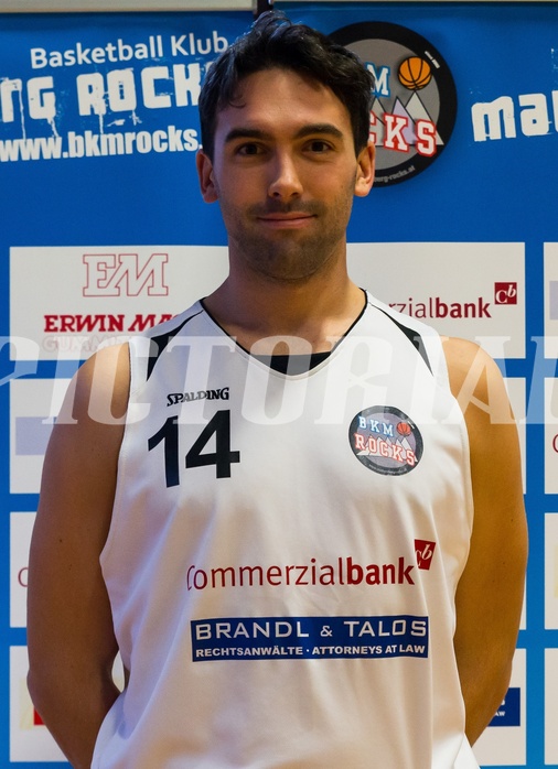 Basketball 2.Bundesliga: BK Mattersburg Rocks - Spielerportrait Bild zeigt: Michael MACH (14)
