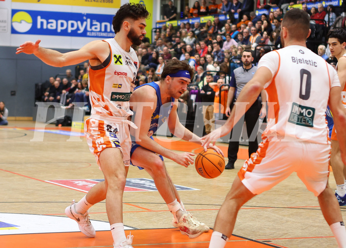 Basketball Superliga 2024/25, Grunddurchgang 18.Runde Klosterneuburg Dukes vs. SKN St. Pölten