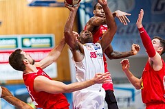 Basketball ABL 2015/16 Grunddurchgang 15.Runde Oberwart Gunners vs. WBC Wels