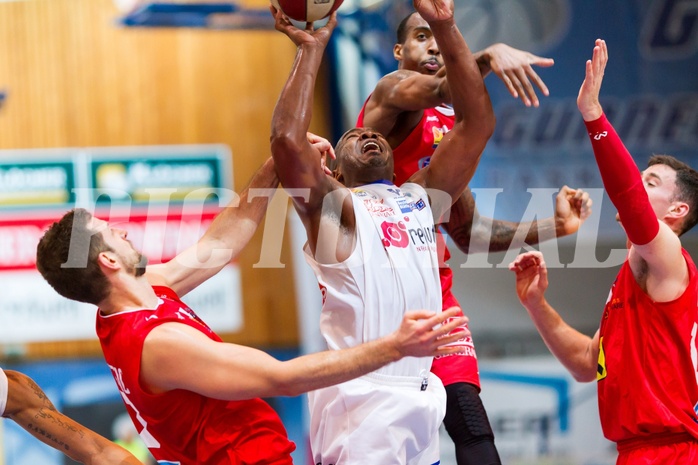 Basketball ABL 2015/16 Grunddurchgang 15.Runde Oberwart Gunners vs. WBC Wels