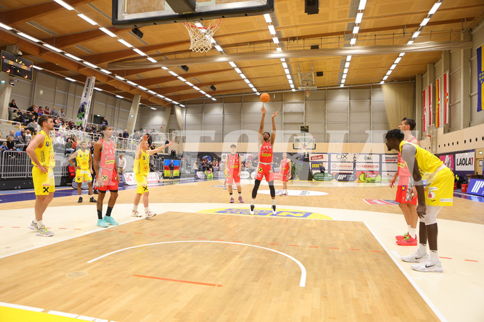 Basketball Superliga 2023/24, Grunddurchgang 19.Runde SKN St. Pölten vs. Traiskirchen Lions


