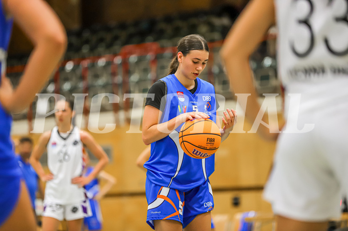 Basketball Damen Superliga 2024/25, Grunddurchgang 03.Runde VIENNA UNITED vs. DBB WELS