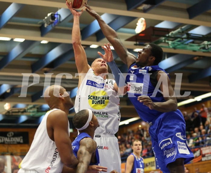 Basketball ABL 2016/17 Grunddurchgang 6.Runde Gmunden Swans vs Oberwart Gunners