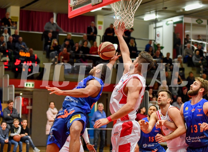 Basketball ABL 2018/19 Grunddurchgang 22. Runde Flyers Wels vs Bulls Kapfenberg