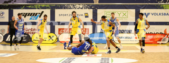 Basketball Superliga 20120/21, 7. Plazierungsrunde SKN St.Pölten vs. Gmunden Swans