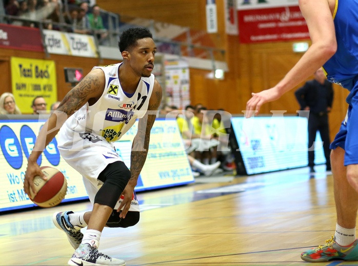 Basketball ABL 2015/16 Grunddurchgang 21.Runde Gmunden Swans vs. UBSC Graz