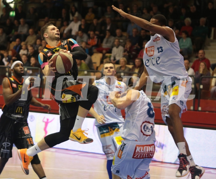 Basketball ABL 2015/16 Grunddurchgang 15.Runde Kapfenberg Bulls vs F