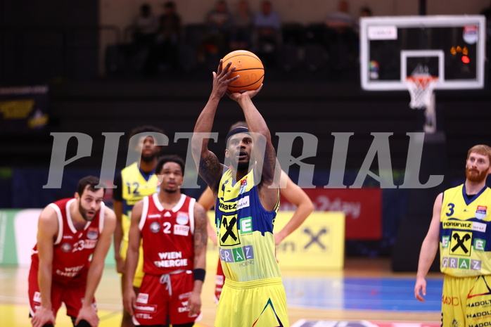 31.01.2025, Graz, Raiffeisen Sportpark Graz, Basketball Superliga 2024/25, Grunddurchgang, Runde 19, UBSC Graz - BC Vienna