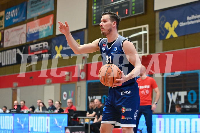 Basketball Superliga 2024/25, Playoff, Viertelfinale Spiel 3, Flyers Wels vs BBC Nord Dragonz,
