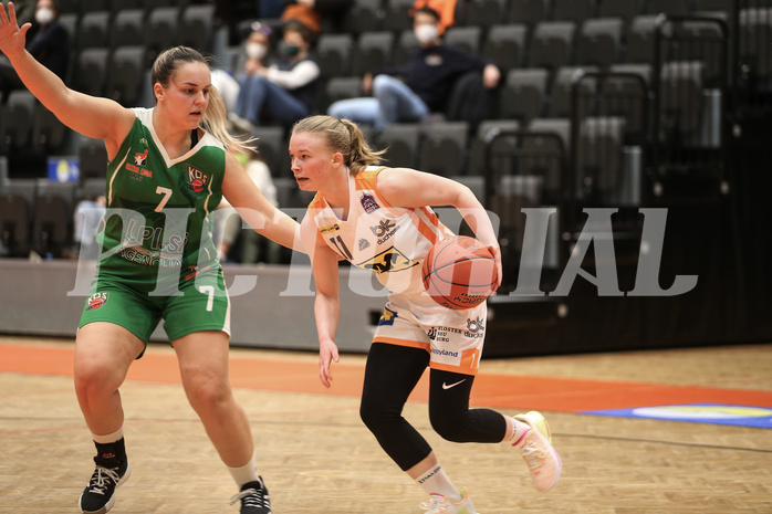 Basketball Damen Superliga 2021/22, Grunddurchgang 8.Runde BK Duchess Klosterneuburg vs. KOS Celovec


