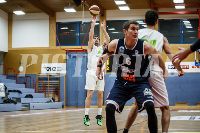 Basketball, Basketball Zweite Liga, Grunddurchgang 19.Runde, Basket Flames, BBC Nord Dragonz, Justin Vallejo (25)