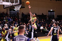 08.03.2024, Graz, Raiffeisen Sportpark Graz, Basketball Superliga 2023/24, 2.Platzierungsrunde, UBSC Raiffeisen Graz - OCS Swans Gmunden