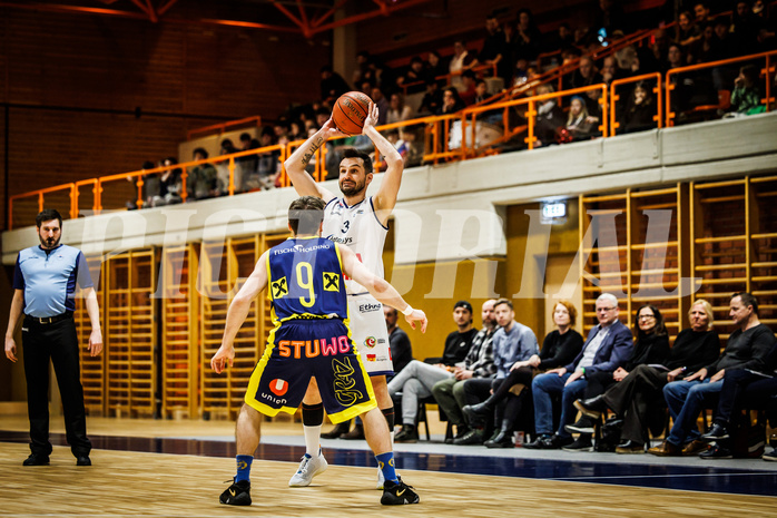 Basketball, win2day Basketball Superliga 2022/23, Grunddurchgang Runde 21, BBC Nord Dragonz, UBSC Graz, Petar Cosic (3)