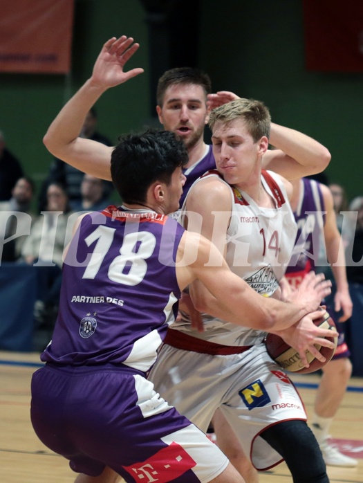 03.02.2019 Basketball ABL 22. Runde   DC Timberwolves vs Traiskirchen Lions 
Im Bild: