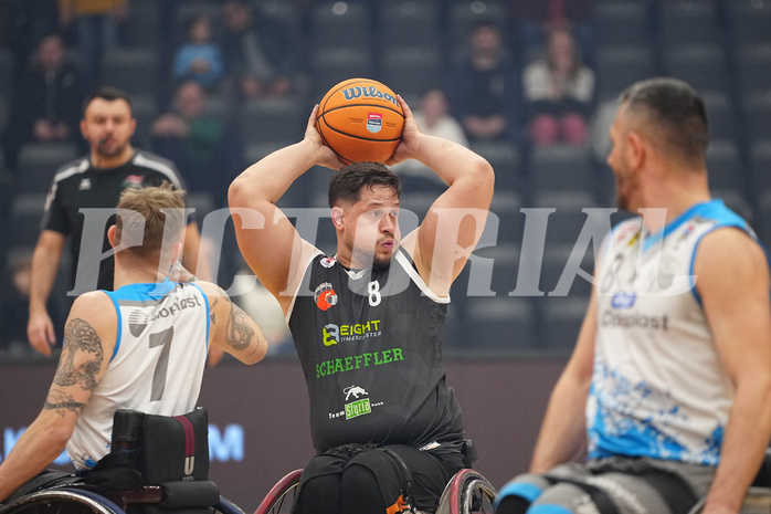 Basketball Austria Cup 2025, Final Four, Rollstuhl BB Cup Finale,  Flinkstones Graz vs Sitting Bulls Klosterneuburg


