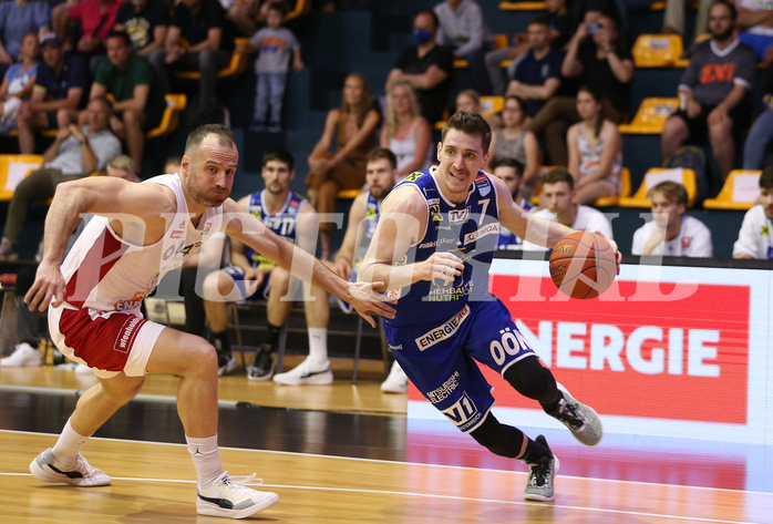 Basketball Superliga 2021/22, Finale Spiel 1 BC Vienna vs. Gmunden Swans