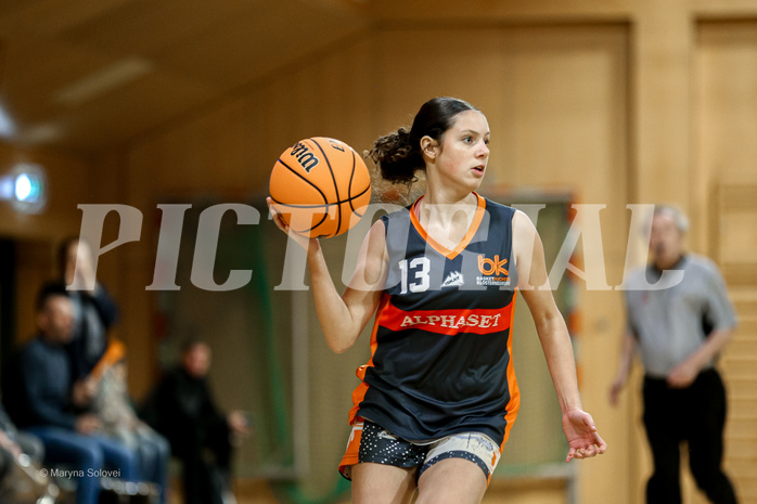 16.02.2025 Österreichischer Basketballverband 2024/25, SLWU16 Vienna United vs Basket Duchess