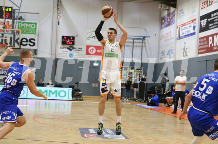 Basketball Superliga 2019/20, 2.Plazierungsrunde Klosterneuburg Dukes vs. Oberwart Gunners


