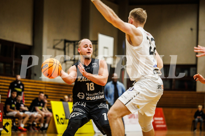 Basketball, Basketball Zweite Liga 2024/25, Grunddurchgang 13.Runde, Mattersburg Rocks, Güssing Blackbirds, Mate Horvath (18)