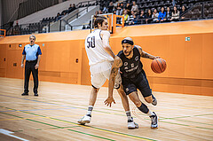 Basketball, Basketball Zweite Liga 2022/23, Grunddurchgang 16.Runde, Basket Flames, Wörthersee Piraten, Shawn L. Ray (6)