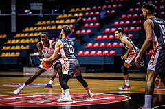 Basketball, Win2Day Superliga 2024/25, Grunddurchgang 7.Runde, BC Vienna, Klosterneuburg Dukes, Julio Calver de Assis Afonso (11), Lennart Burgemeister (10)