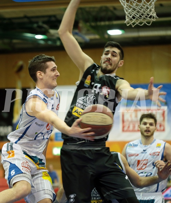 Basketball ABL 2016/17 Grunddurchgang 20.Runde Kapfenberg bulls vs Traiskirchen Lions
