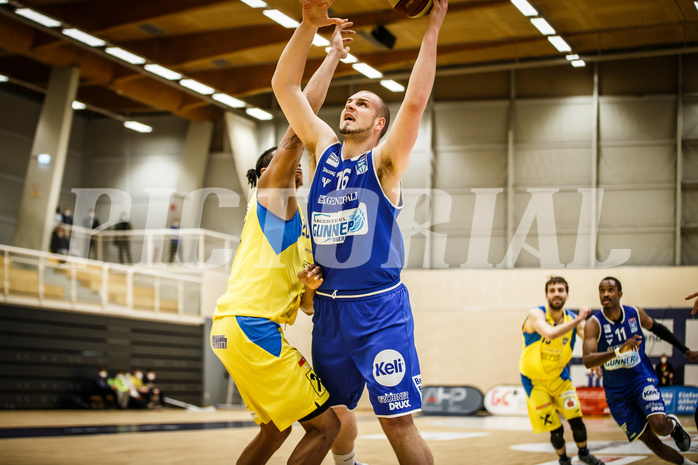 Basketball, bet-at-home Basketball Superliga 2019/20, Viertelfinale 2. Spiel, SKN St. Pölten Basketball, Oberwart Gunners, Renato Poljak (16)