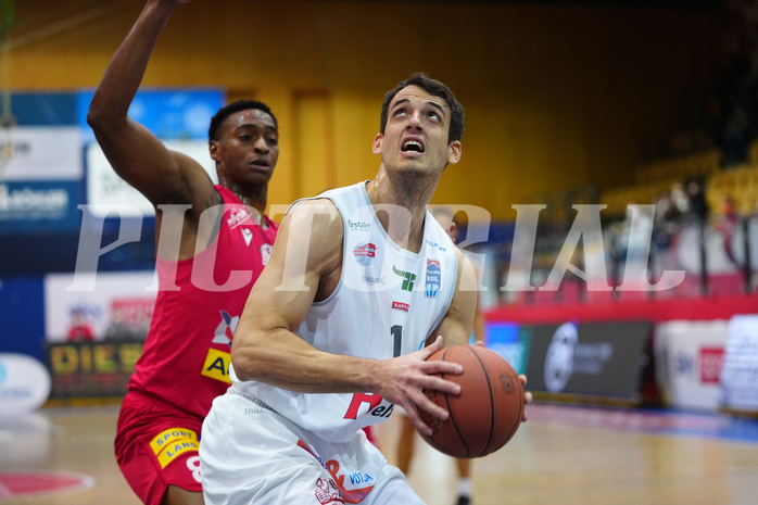 Basketball Superliga 2021/22, Grundduchgang 13.Runde , Kapfenberg  vs. Traiskirchen