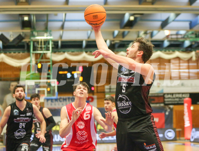 Basketball Zweite Liga 2022/23, Grunddurchgang 14.Runde Upper Austrian Ballers vs. Mistelbach Mustangs