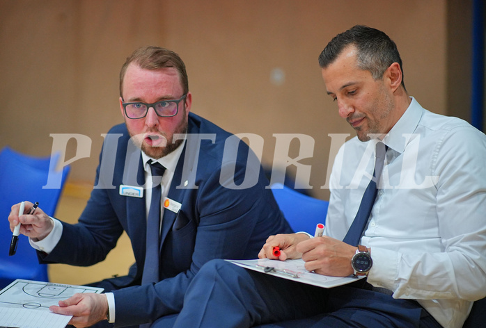 Basketball Superliga 2024/25, Playoffs, Viertelfinale Spiel 1 Oberwart Gunners vs. Kapfenberg Bulls


