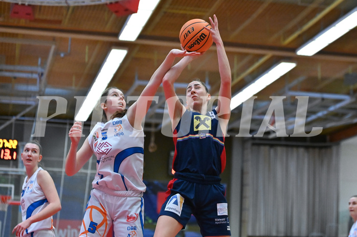 Basketball Superliga 2023/24, Grunddurchgang 13.Runde, DBB LZ OÖ vs SKN St. Pölten

