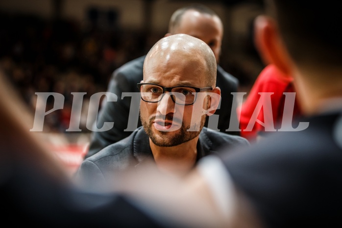 Basketball, ABL 2018/19, Grunddurchgang 19.Runde, Oberwart Gunners, Flyers Wels, Sebastian Waser (Head Coach)