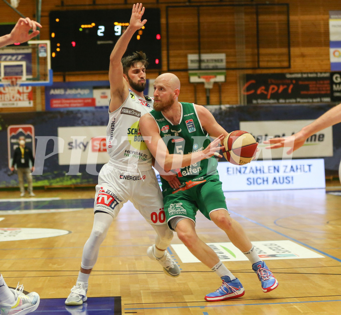 Basketball Superliga 2020/21, 10. Plazierungsrunde Gmunden Swans vs. Kapfenberg Bulls


