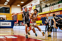 Basketball, win2day Basketball Superliga 2023/24, Grunddurchgang 16.Runde, Traiskirchen Lions, Kapfenberg Bulls, Obinna Anthony Ndukwe (2)