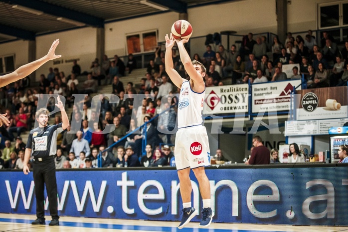 Basketball, ABL 2018/19, Grunddurchgang 7.Runde, Oberwart Gunners, Kapfenberg Bulls, Jakob Szkutta (4)