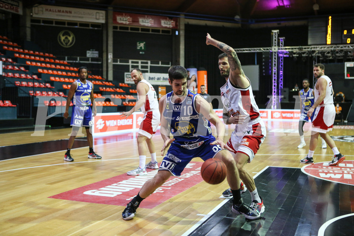 Basketball Superliga 2021/22, Grunddurchgang 18.Runde BC Vienna vs. Gmunden Swans


