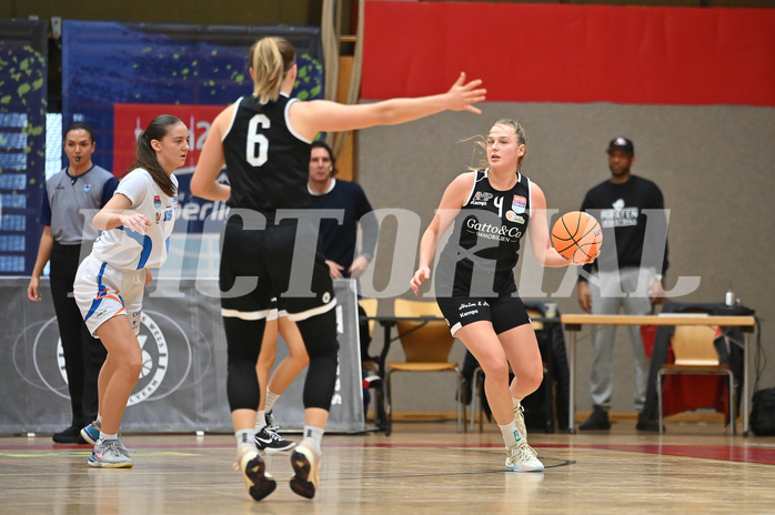 Basketball Superliga 2024/25, Supercup 1.Runde, DBB Wels vs Basket Flames Women,

