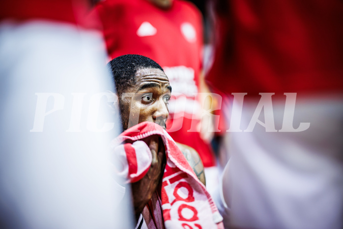 Basketball, Win2Day Superliga 2023/24, Grunddurchgang 8.Runde, BC Vienna, Vienna Timberwolves, Demarkus Stuckey Jr. (42)