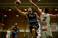 Basketball, Basketball Zweite Liga, Playoffs: Viertelfinale 2. Spiel, BBC Nord Dragonz, Mattersburg Rocks, Jan NICOLI (6)