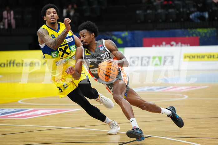 Win2day Basketball Superliga 2023/24, 3. Platzierungsrunde, UBSC Graz vs. Klosterneuburg



