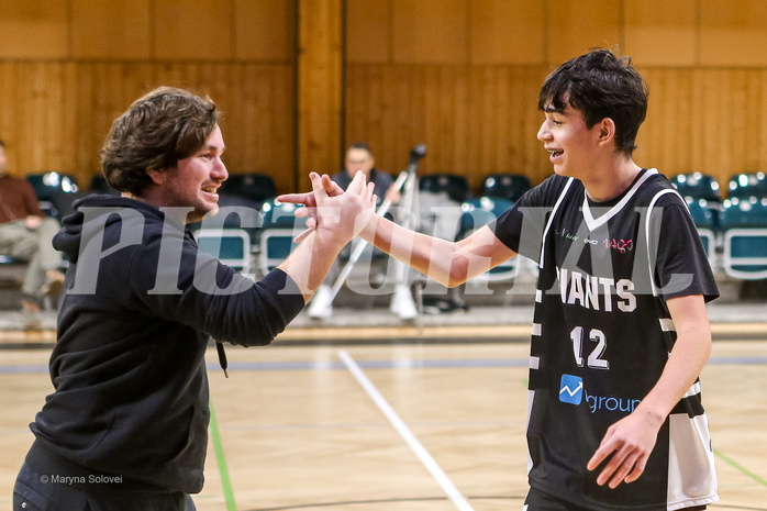 12.01.2025 Österreichischer Basketballverband 2024/25, SLMU14, SU Döbling vs Vienna Giants