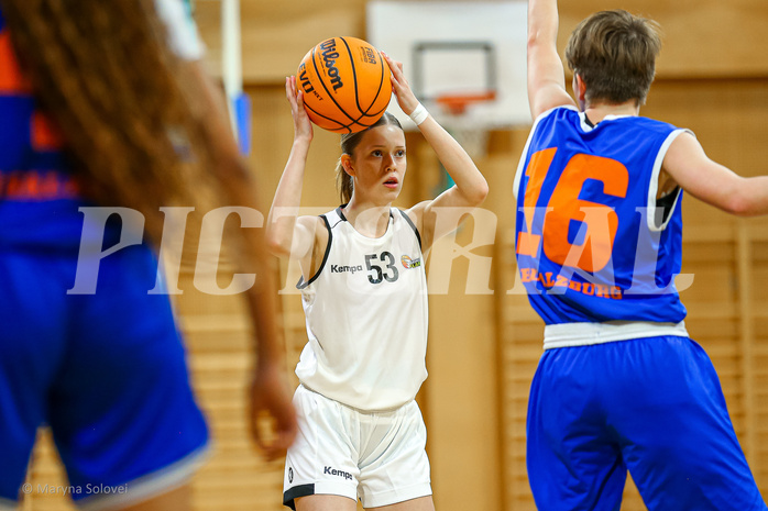17.11.2024 Österreichischer Basketballverband 2024/25, SLWU19, Basket Flames UNION vs. BBU Salzburg