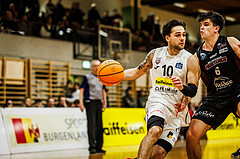 Basketball, Basketball Zweite Liga 2024/25, Grunddurchgang 17.Runde, Mattersburg Rocks, Mistelbach Mustangs, Julian Alper (10)