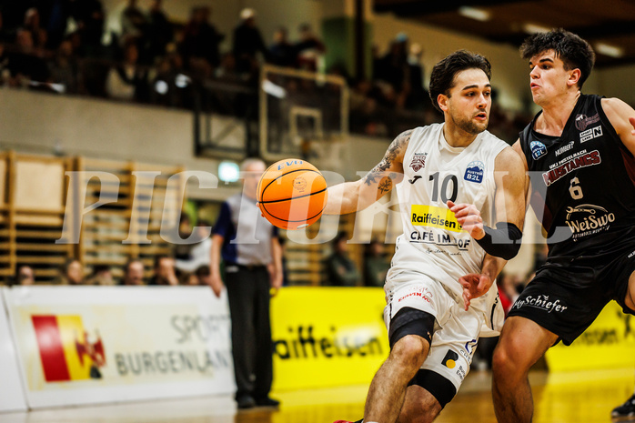 Basketball, Basketball Zweite Liga 2024/25, Grunddurchgang 17.Runde, Mattersburg Rocks, Mistelbach Mustangs, Julian Alper (10)