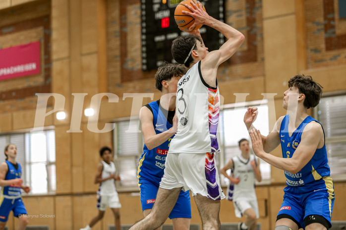 27.04.2025 Österreichischer Basketballverband 2024/25, SLMU16, VF Vienna United vs. SKN St. Pölten
