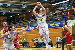 Basketball Superliga 2020/21, Grunddurchgang 18.Runde Gmunden Swans vs. BC Vienna